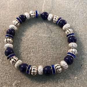 Blue blossom bracelet